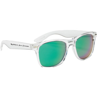 Crystalline Mirrored Malibu Sunglasses