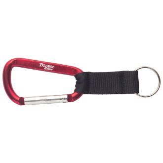 Carabiner Keychains w/ Strap