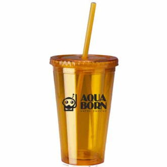 16 oz Insulated Acrylic Tumbler