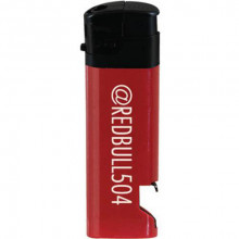 Solid Electronic Lighter w/Bottle Openers