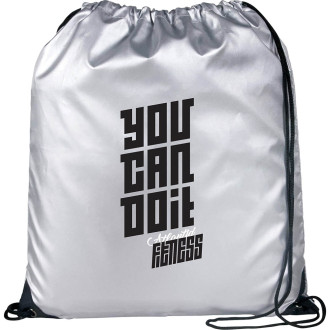 Oriole Reflective Drawstring Bags