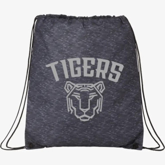 Graphite Oriole Drawstring Bags
