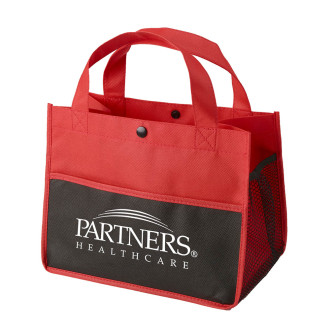 Mini Snap Non-Woven Lunch Totes