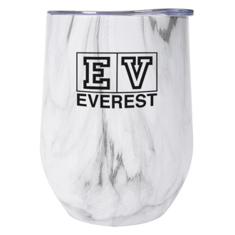 12 Oz. Marble Stemless Wine Cups