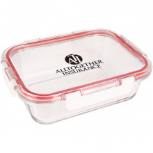 Fresh Prep Square Glasses Food Containers