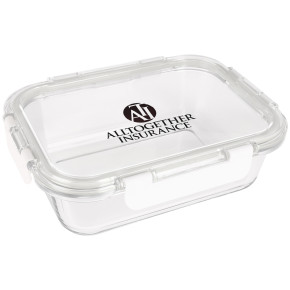 Fresh Prep Square Glasses Food Containers