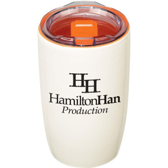 16 Oz. Denali Ceramic Mugs With Lid