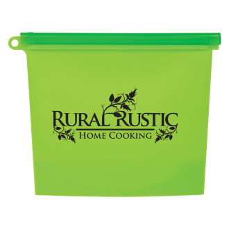 Reusable Food Bags With Plastic Slider
