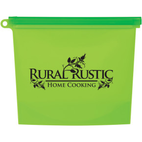 Reusable Food Bags With Plastic Slider