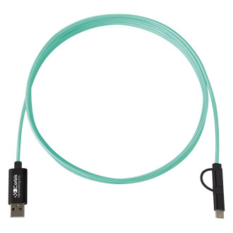 3-In-1 10 Ft. Braided Charging Cables