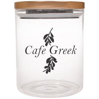 26 Oz. Glasses Containers With Stainless Steel Lid