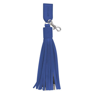 2-In-1 Charging Cables On Tassel Key Rings