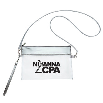 Game Day Clear Wristlet Pouches