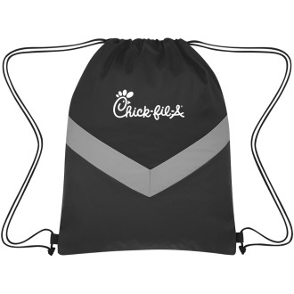 Reflective Stripe Drawstring Sports Packs