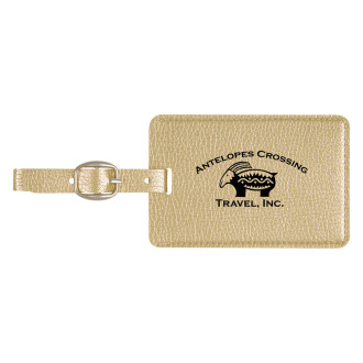 Metallic Luggage Tags