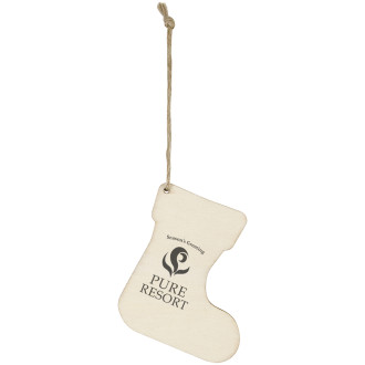Wood Ornament - Stocking