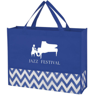 Zigzag Non-Woven Totes
