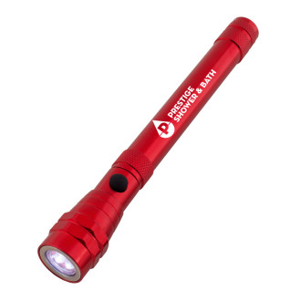 Telescopic Aluminum Flashlights with Magnet