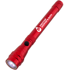 Telescopic Aluminum Flashlights with Magnet