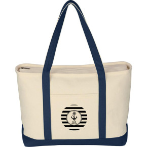 Large Heavy Cotton Canvas Boat Totes