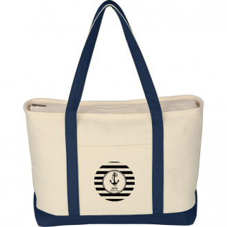 Large Heavy Cotton Canvas Boat Totes
