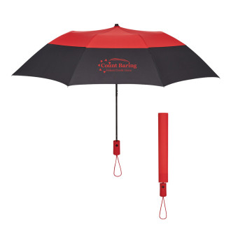 46-Inch Arc Color Top Folding Umbrella