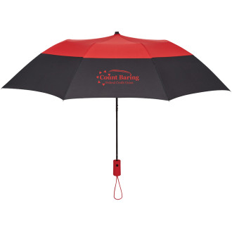 46-Inch Arc Color Top Folding Umbrella