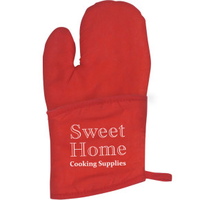 Quilted Cotton Canvas Oven Mitt