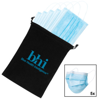5 Packs Disposable Surgical Face Mask
