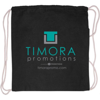 5 OZ. Cotton Drawstring Cinch-Up Backpacks