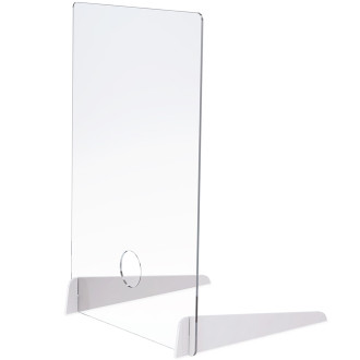 Thick Distancing Barrier with Acrylic Legs 1/4