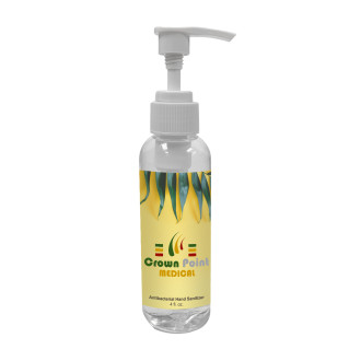 4oz. USA Made Gel Hand Sanitizer with Pump