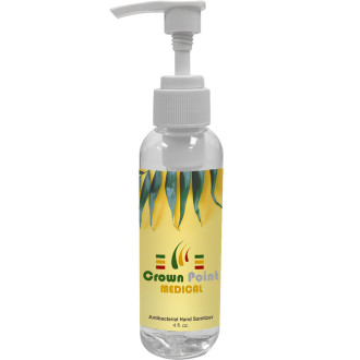 4oz. USA Made Gel Hand Sanitizer with Pump