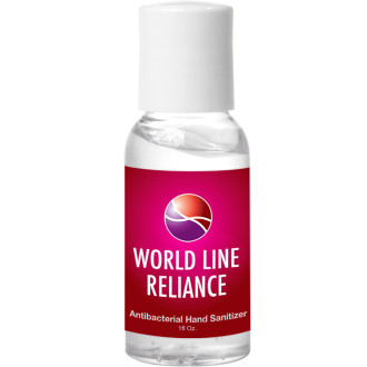 1oz. Hand Sanitizer Bottle