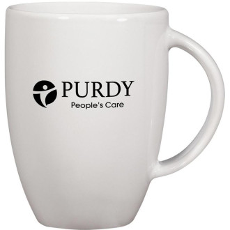 12 oz. Europa Mugs - White