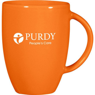 12 oz. Europa Mugs - Orange