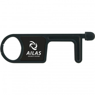 Door Opener Stylus with Antimicrobial Additive - Silkscreen