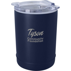 2-In-1 Copper Insulated Beverage Holder and Tumbler - Laser Engr