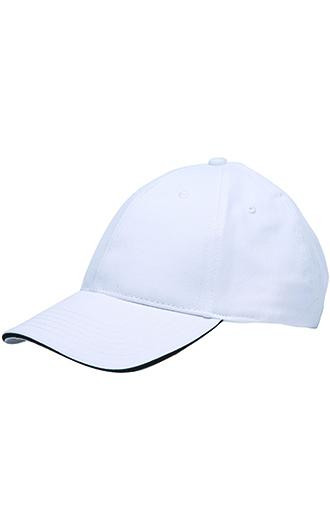 Bayside 100% Washed Cotton Unstructured Sandwich Caps