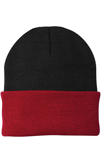 Port & Company - Knit Caps (Two Tone)