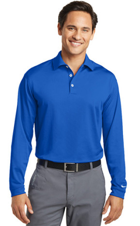 Nike Long Sleeve Dri-FIT Stretch Tech Polo