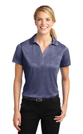 Sport-Tek Women's Heather Contender Polo