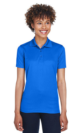 UltraClub Women's Cool & Dry Mesh Pique Polo