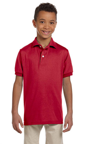 JERZEES - Youth SpotShield 50/50 Sport Shirt