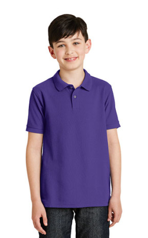 Port Authority Youth Silk Touch Polo