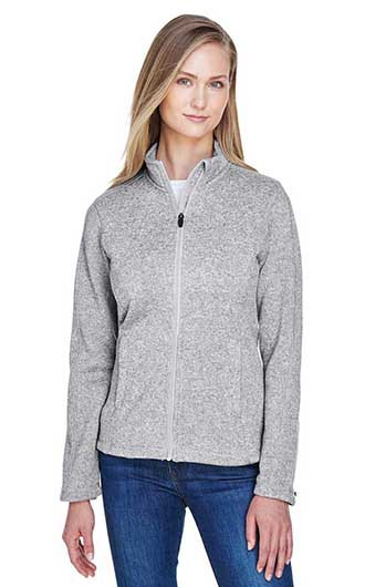 Devon & Jones Women's Bristol Full-Zip Sweater Fleece Jacket