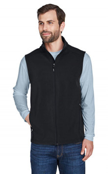 Core 365 Men's Cruise Two-Layer Fleece Bonded Soft Shell Vests