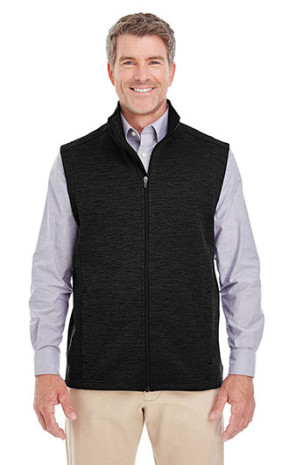 Devon & Jones Men's Newbury Melange Fleece Vests