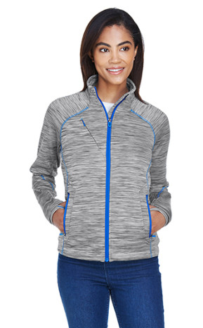 North End Women's Flux Melange Bonded Fleece Jackets