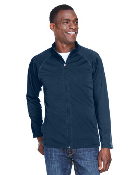 Devon & Jones Men's Stretch Tech-Shell Compass Full Zip